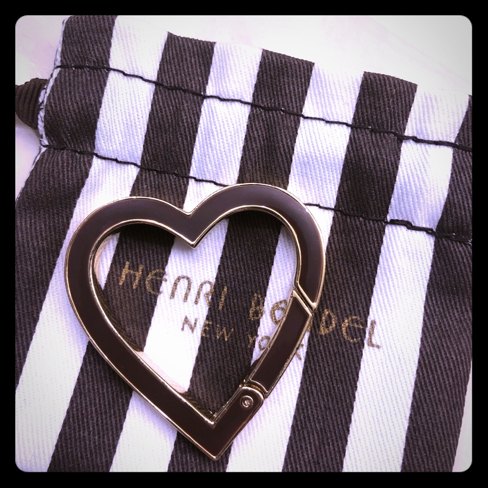 Henri Bendel heart charm